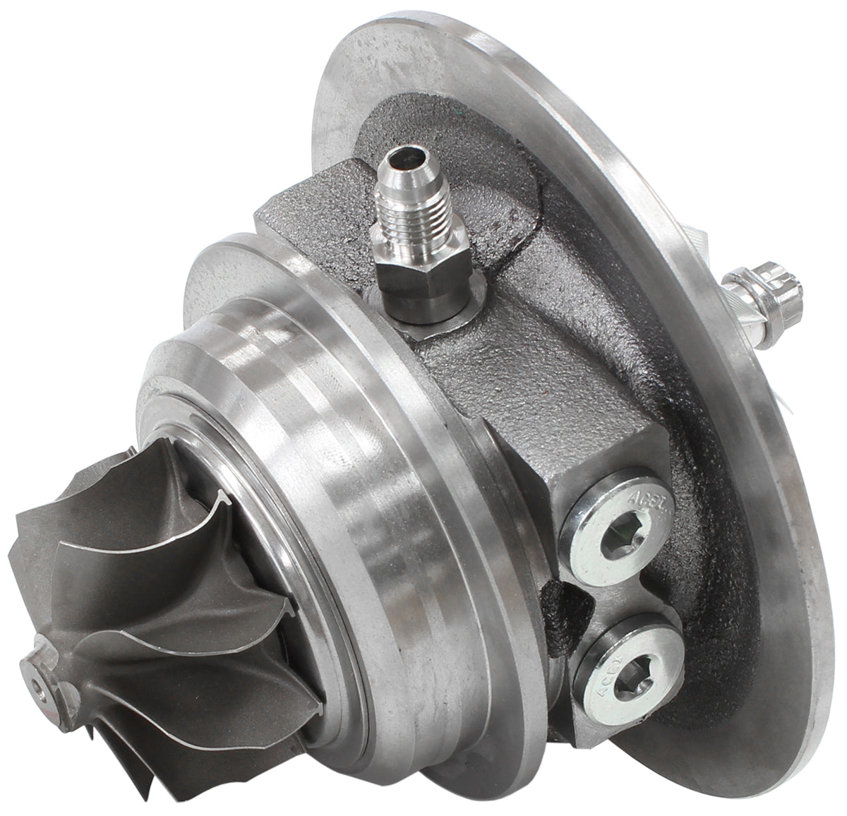 BOOSTED 4849 Turbocharger Core Only  Dual Ball Bearing, Reverse Rotation, No Housing