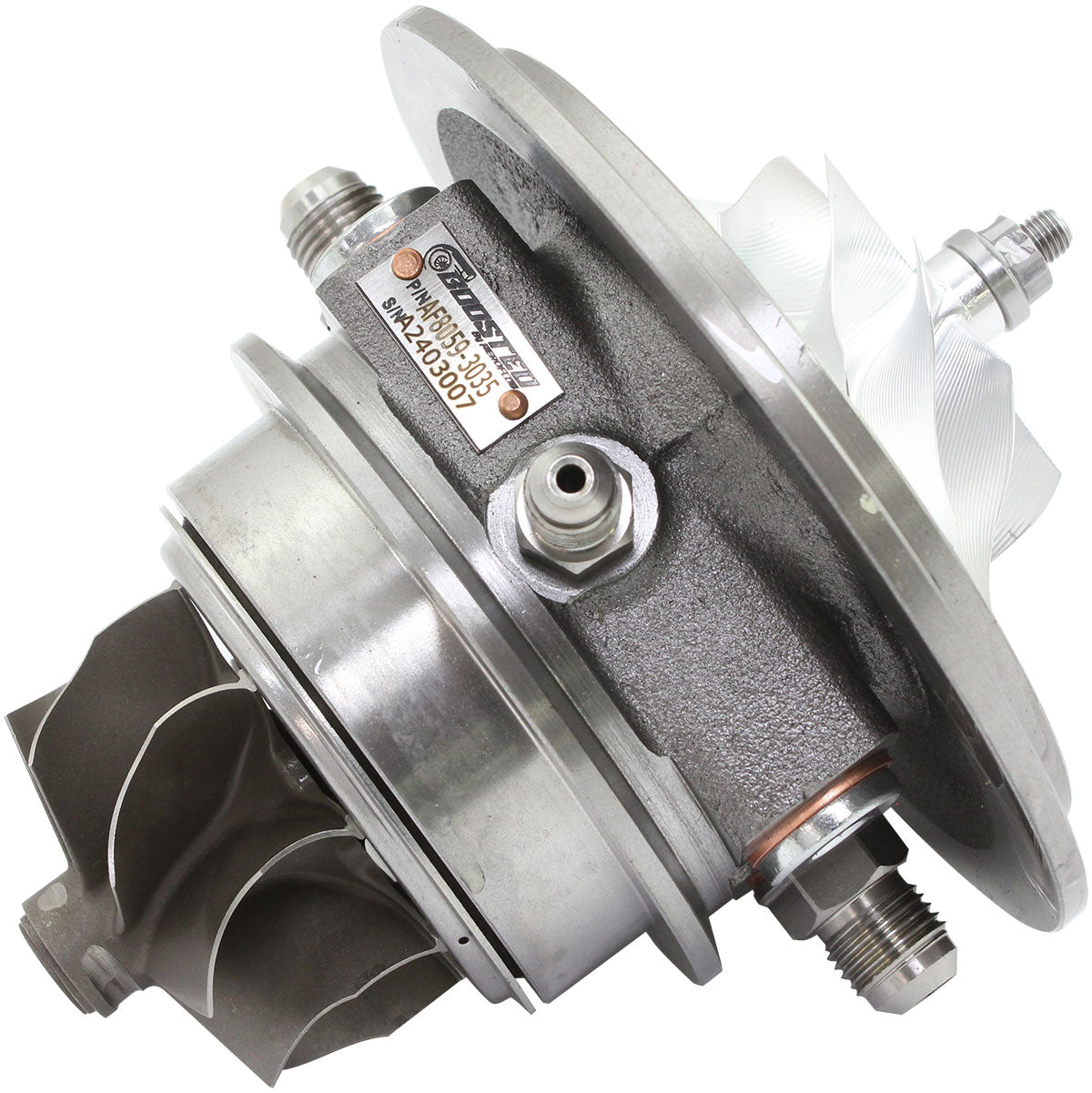 BOOSTED B5855 Turbocharger Core Only  Dual Ball Bearing, No Housing