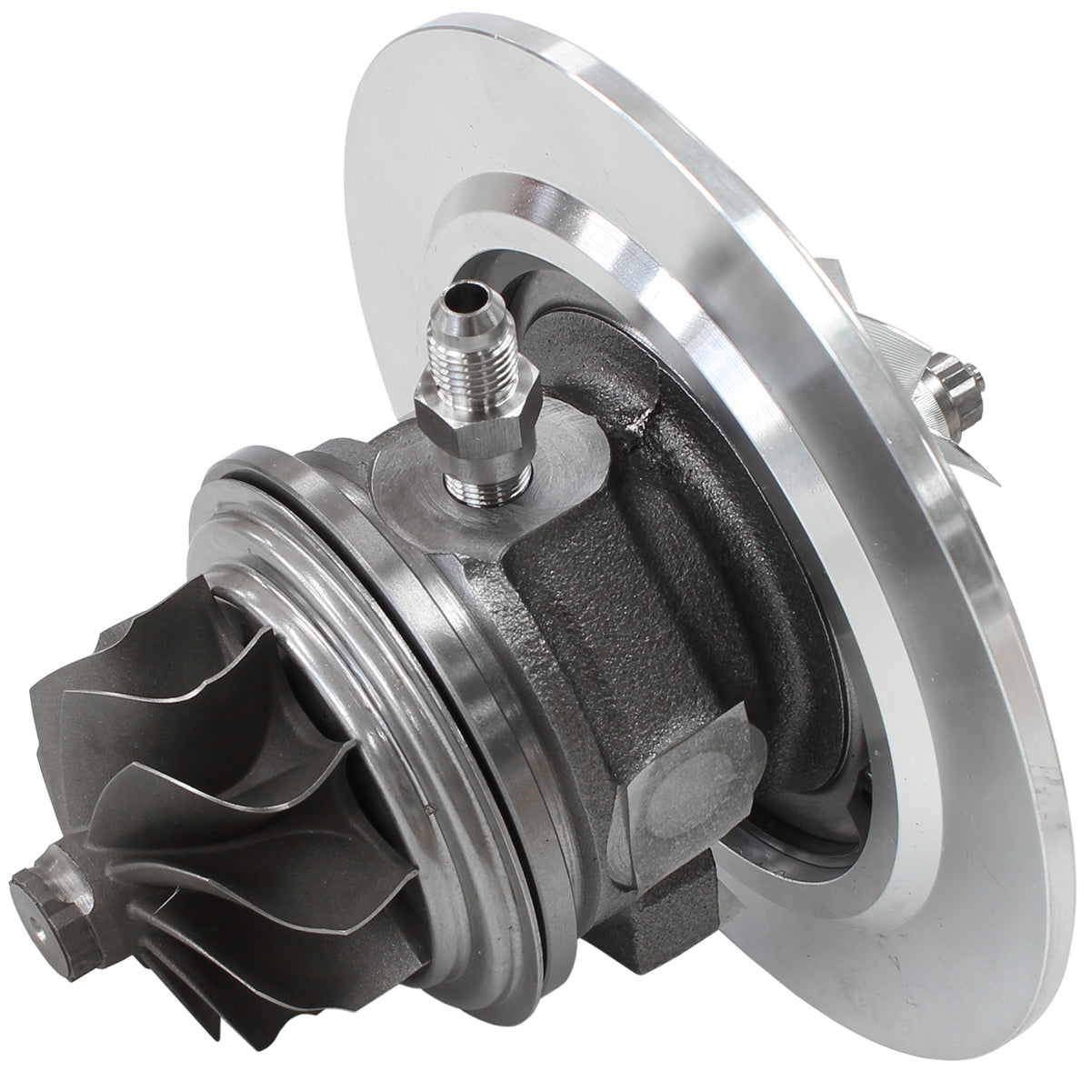BOOSTED 5855 Turbocharger Core Only  Dual Ball Bearing, Reverse Rotation, No Housing