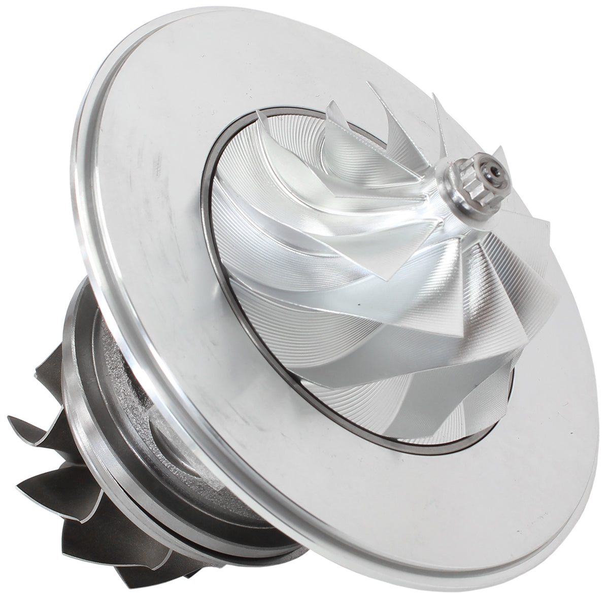 BOOSTED 6662 Turbocharger Core Only  Dual Ball Bearing, Reverse Rotation, No Housing