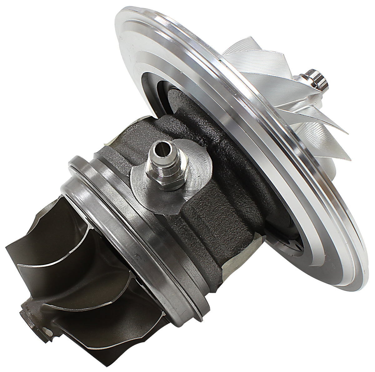 BOOSTED 6762 Turbocharger Core Only  Dual Ball Bearing, Reverse Rotation, No Housing