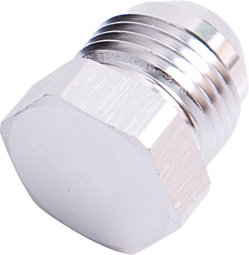 AN Flare Plug -20AN   Silver Finish