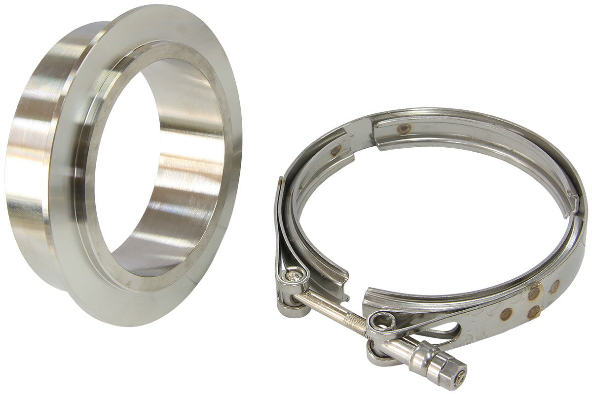 Boosted Turbine Outlet4.61" O.D Stainless SteelV-Band Kit  Suit Boosted 8077 Turbochargers