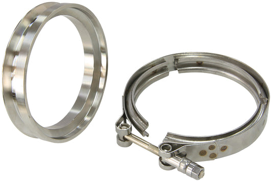 Boosted Turbine Outlet4.24" O.D Stainless SteelV-Band Kit  Suit Boosted 6673 & 6973 Turbochargers