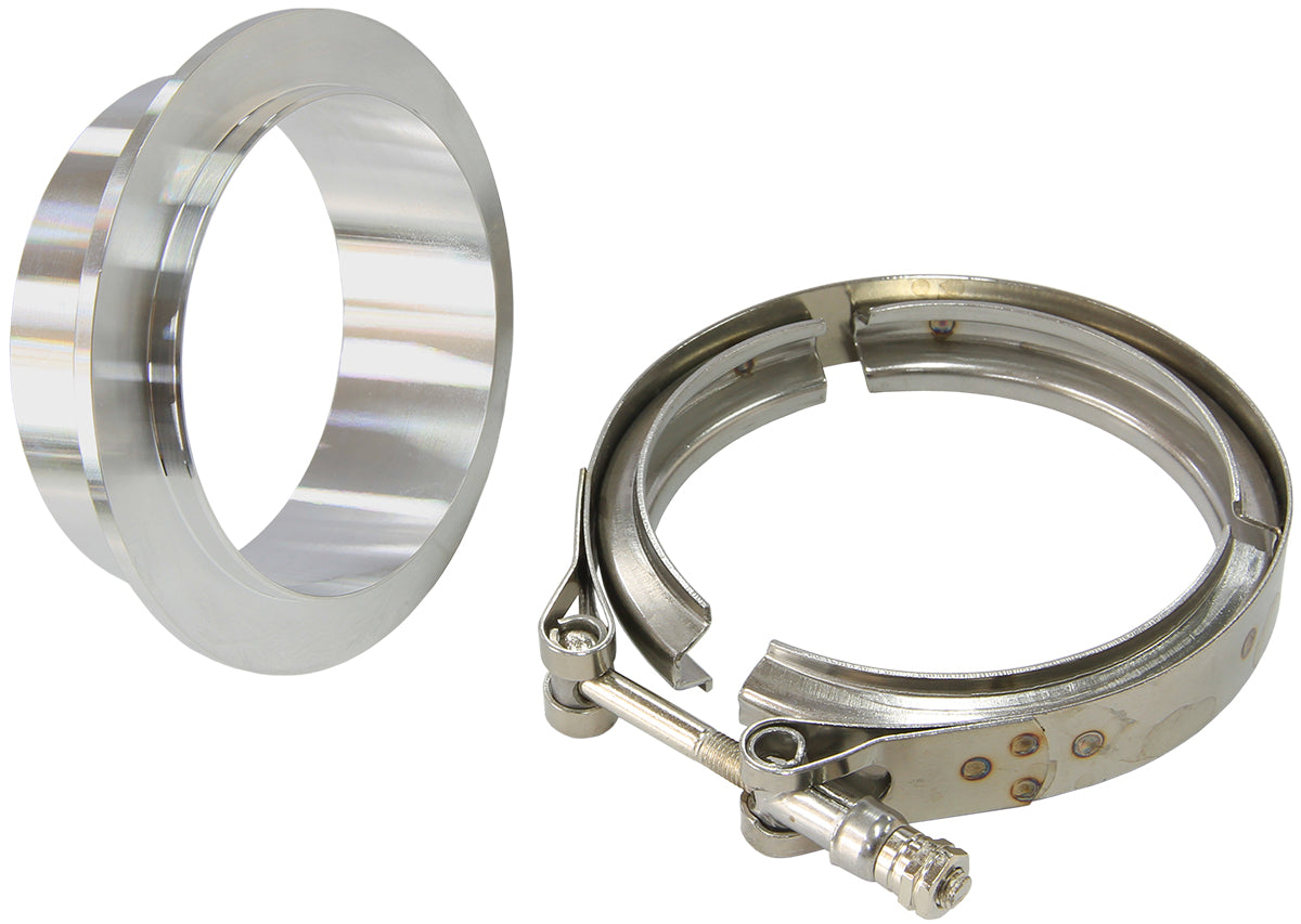 Boosted Compressor Outlet 4.21" O.D AluminumV-Band Kit  Suit Boosted 7575, 7588 & 8888 Turbochargers