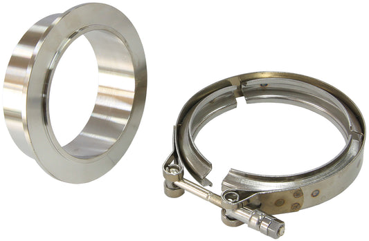 Boosted Compressor Outlet 4.25" O.D Stainless Steel V-Band Kit  Suit Boosted94102, 98102, 102102 & 106102 Turbochargers