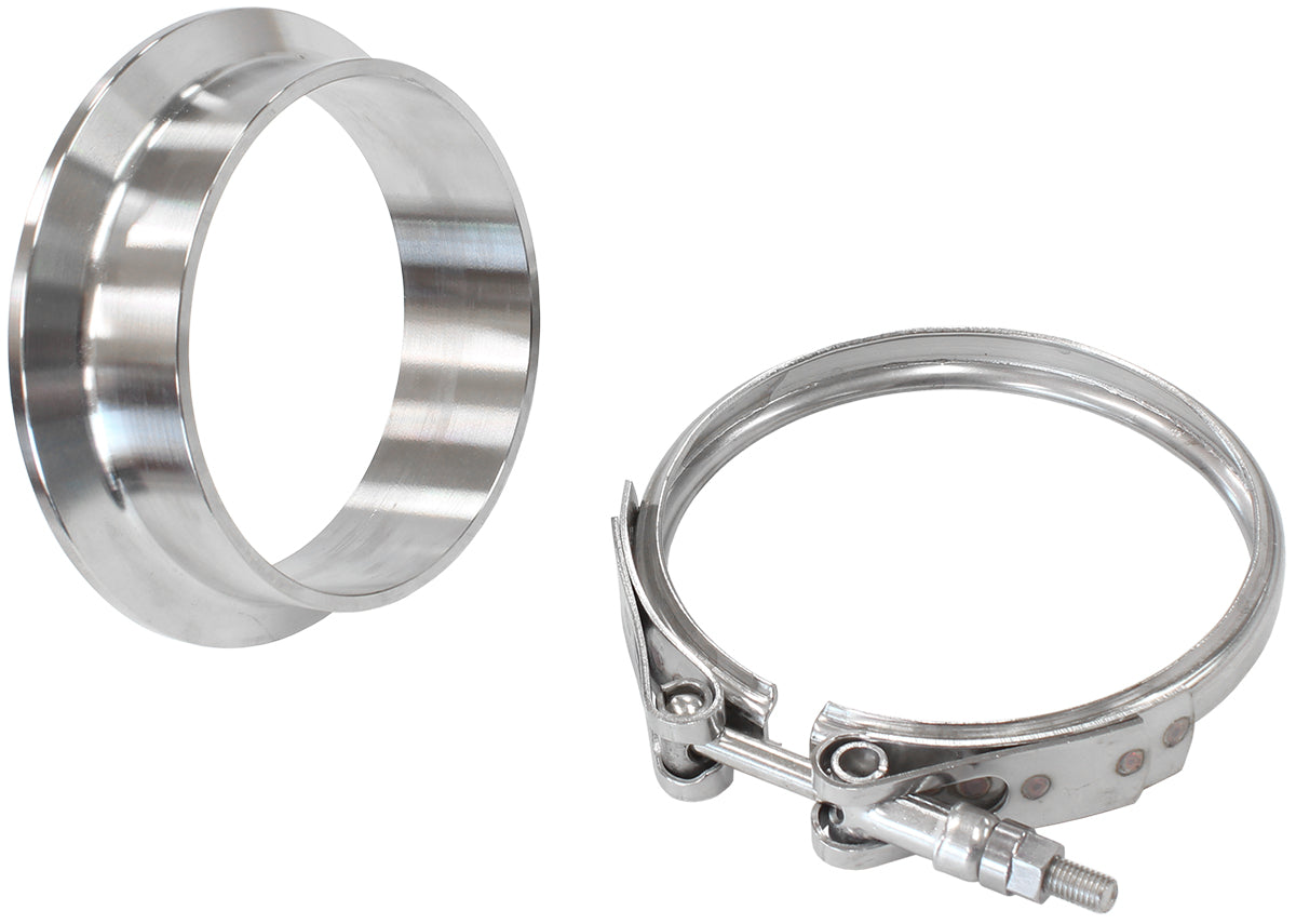 Boosted Turbine Outlet4.25" O.D Stainless SteelV-Band Kit  Suit Boosted 7375 & 7975 Dual V-Band Turbochargers