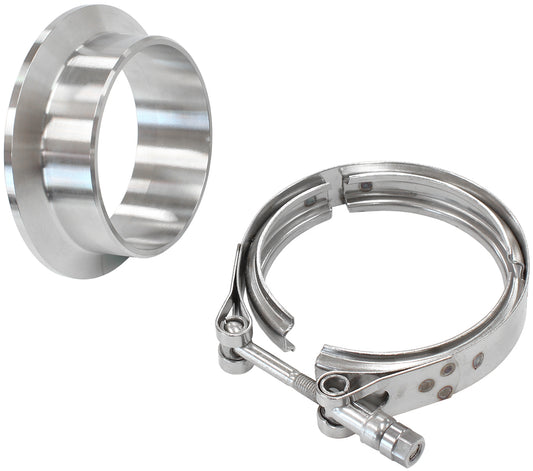 Boosted Turbine Inlet 3.79" O.D Stainless SteelV-Band Kit  Suit Boosted 7675 & 8077 Dual V-Band Turbochargers