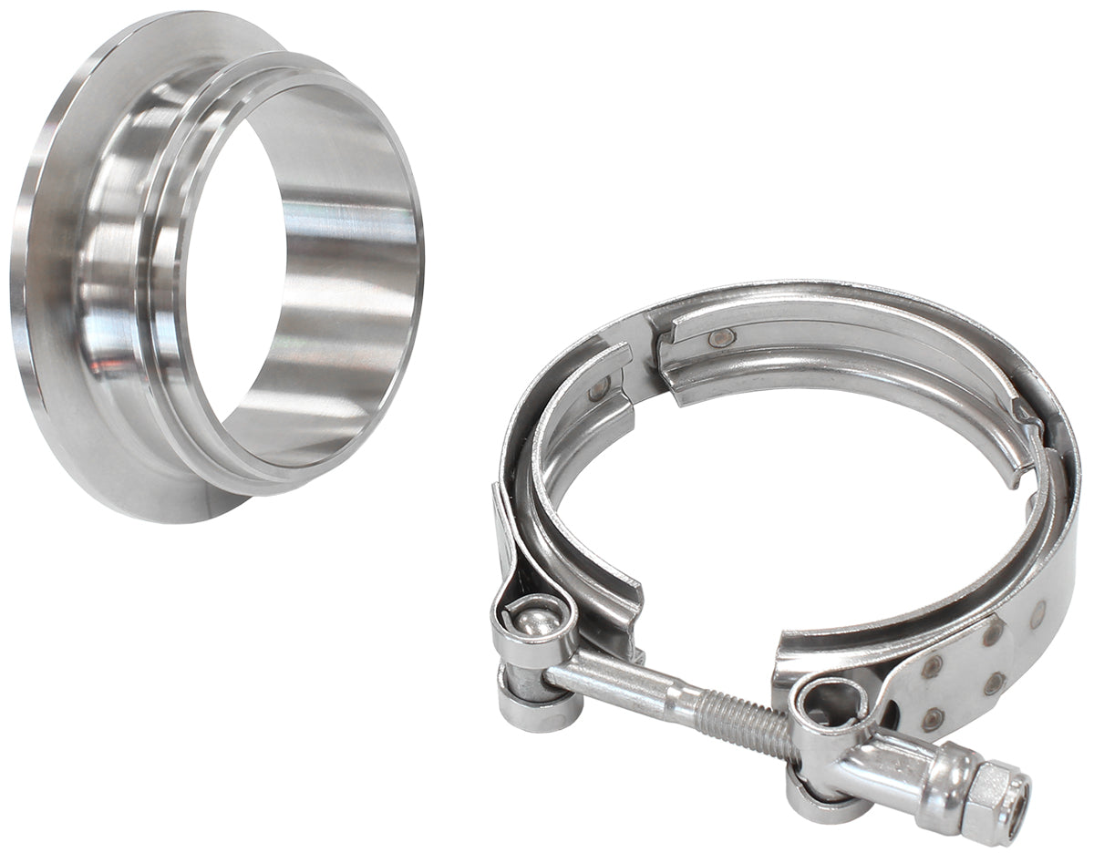 Boosted Turbine Inlet 3.62" O.D Stainless SteelV-Band Kit  Suit Boosted 7875 Dual V-Band Turbochargers