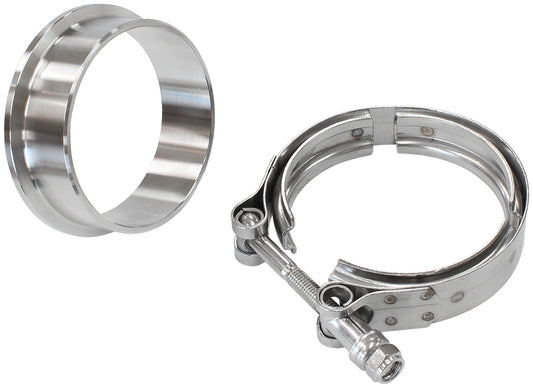 Boosted Turbine Inlet 3.62" O.D Stainless SteelV-Band Kit  Suit Boosted 7875 Dual V-Band Turbochargers