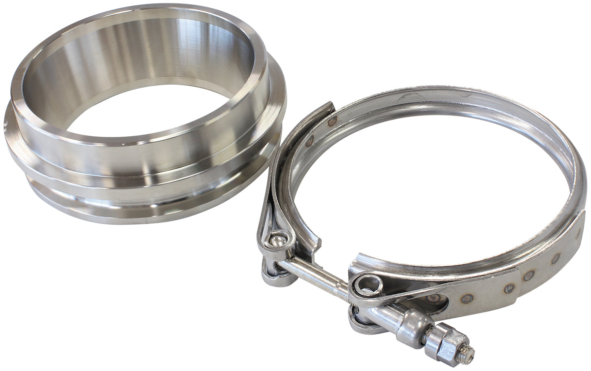 Boosted Turbine Inlet 4.25" O.D Stainless SteelV-Band Kit  Suit Boosted 94102, 98102, 102102 & 106102 Dual V-Band Turbochargers