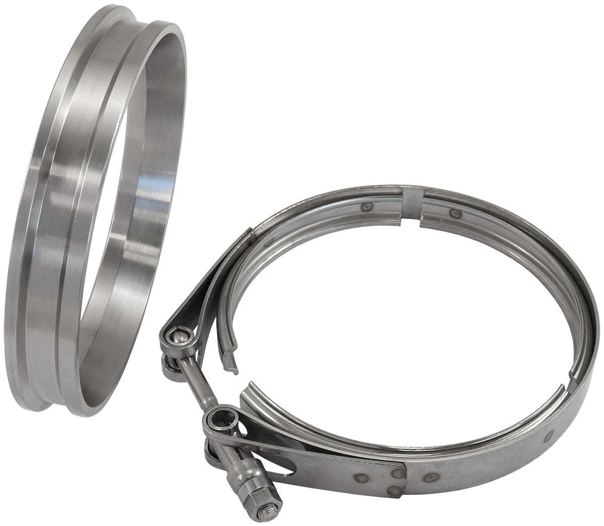 Boosted Turbine Inlet 4.21" O.D Stainless SteelV-Band Kit  Suit Boosted 106112 Turbochargers