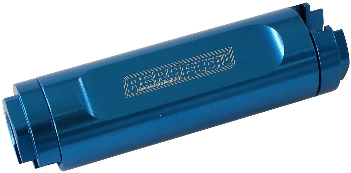 Dual Female 3/8" Push-On EFI Fuel Fitting  Blue Finish
