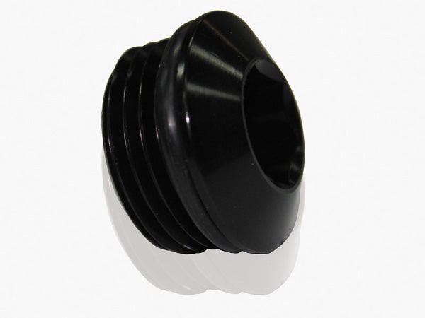 Slimline ORB Port Plug -20AN   Black Finish