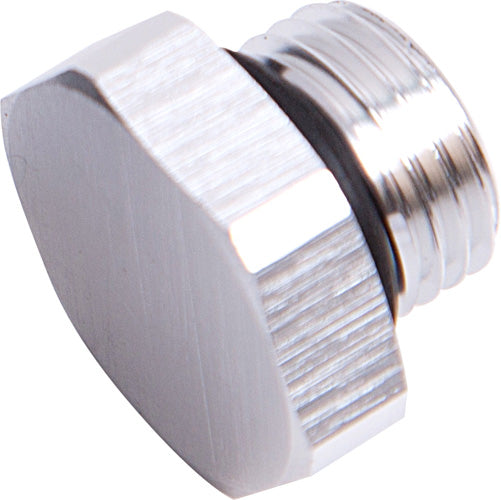ORB Port Plug -16AN   Silver Finish