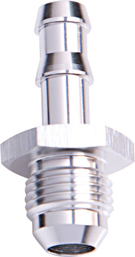 AN Flare to Barb Adapter -10AN to 5/8"    Silver Finish