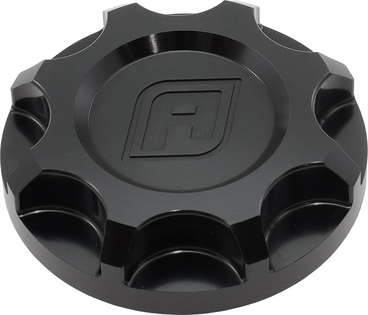 Aeroflow Billet Oil Cap - Black Finish  Ford Falcon Barra Inline 6 Cylinder