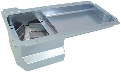 Aeroflow Fabricated GM LS Rear Sump Oil Pan with Oil Filter Attachment  Holds 6.6 Litres, Extra Oil Filter Clearance