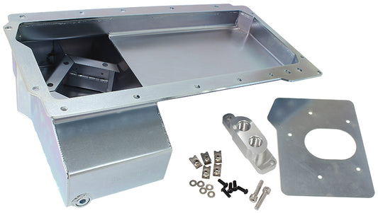 Fabricated LS Front Sump Conversion Oil Pan   Suit GM LS Series Engine Into VB-VT Holden Commodore