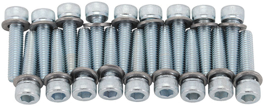 GM 6L80 Transmission Oil Pan Bolt Kit   M6 Steel Bolts, Pack of 16.