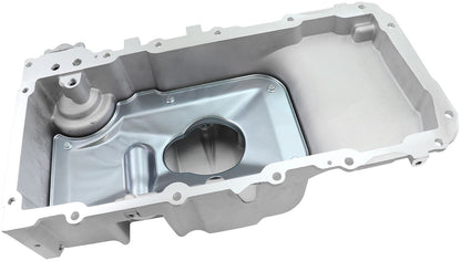 Aeroflow GM LS Cast Aluminium Standard Replacement Rear Sump Oil Pan   Suit GM LS Series, Holden Commodore VE and VF OEM Style