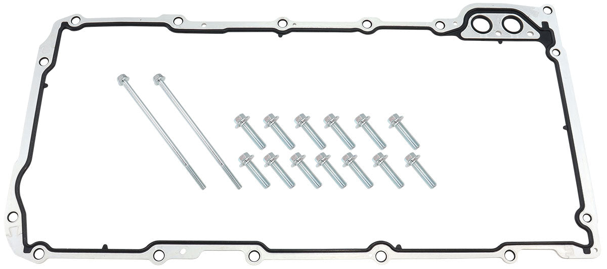 Aeroflow GM LS Cast Aluminium Standard Replacement Rear Sump Oil Pan   Suit GM LS Series, Holden Commodore VE and VF OEM Style