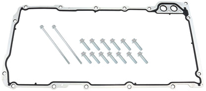 Aeroflow GM LS Cast Aluminium Standard Replacement Rear Sump Oil Pan   Suit GM LS Series, Holden Commodore VE and VF OEM Style