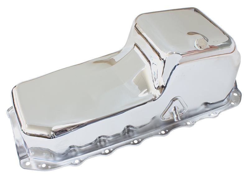 Holden Standard Replacement Oil Pan, Chrome Finish  Suit Holden HQ-WB & Torana LH-UC With Holden 253, 304, 308 with 5.0L Capacity