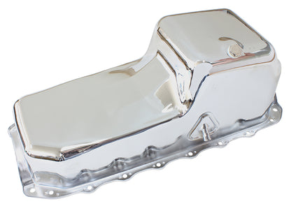Holden Standard Replacement Oil Pan, Chrome Finish  Suit Holden HQ-WB & Torana LH-UC With Holden 253, 304, 308 with 5.0L Capacity