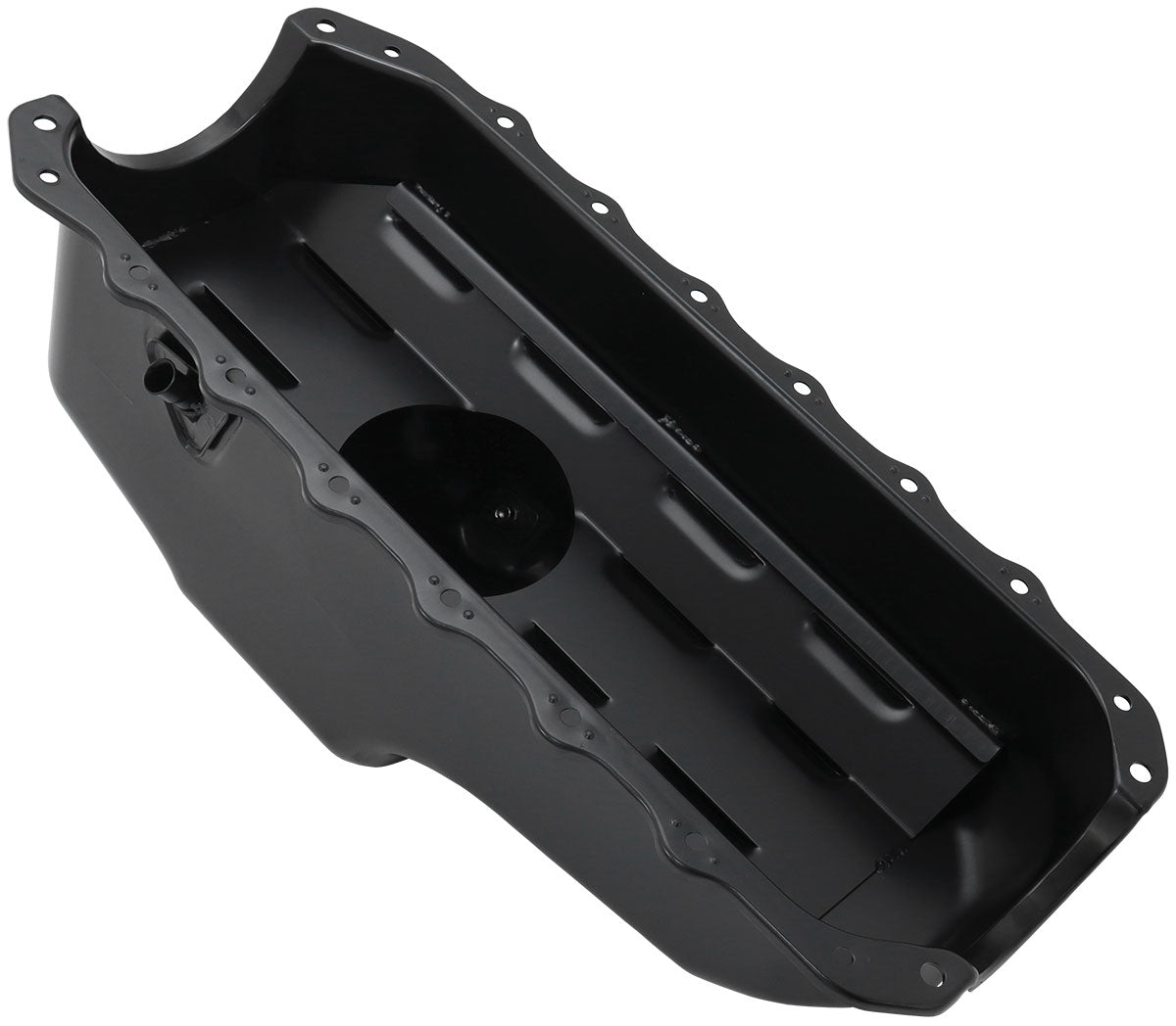 Holden 253 308 Standard Replacement Oil Pan, Black Finish   Suit Holden Commodore VB-VT Front Sump, 5.0L Capacity