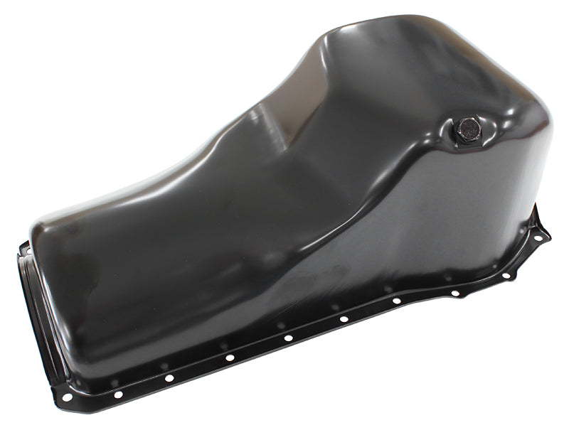 Ford Cleveland Standard Replacement Oil Pan, Black Finish   Suit Ford 302 and 351 Cleveland, 5.0L Capacity