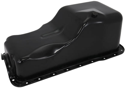 Ford 351 Windsor Standard Replacement Oil Pan, Black Finish   Suit Small Block Ford 351 Windsor Front Sump, 5.8L Capacity