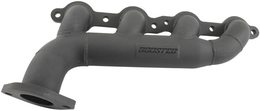 GM LS Driver Side Single Turbo Manifold  3.5" V-Band, Suits GM LS Cross Over Turbo Manifold