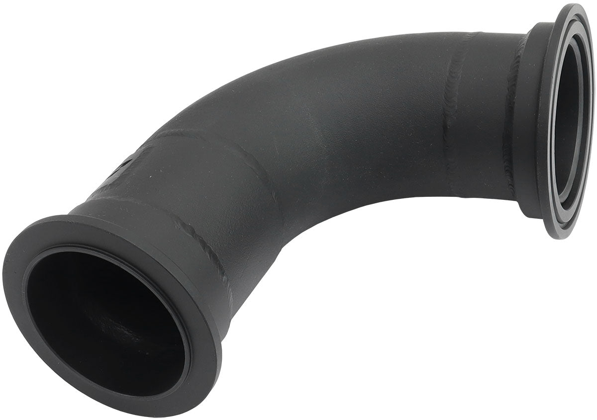 GM LS Twin Turbo Long Turn Up Adapter Manifold   2.5" V-Band and AF8080-1016 Flange, Sold Individually