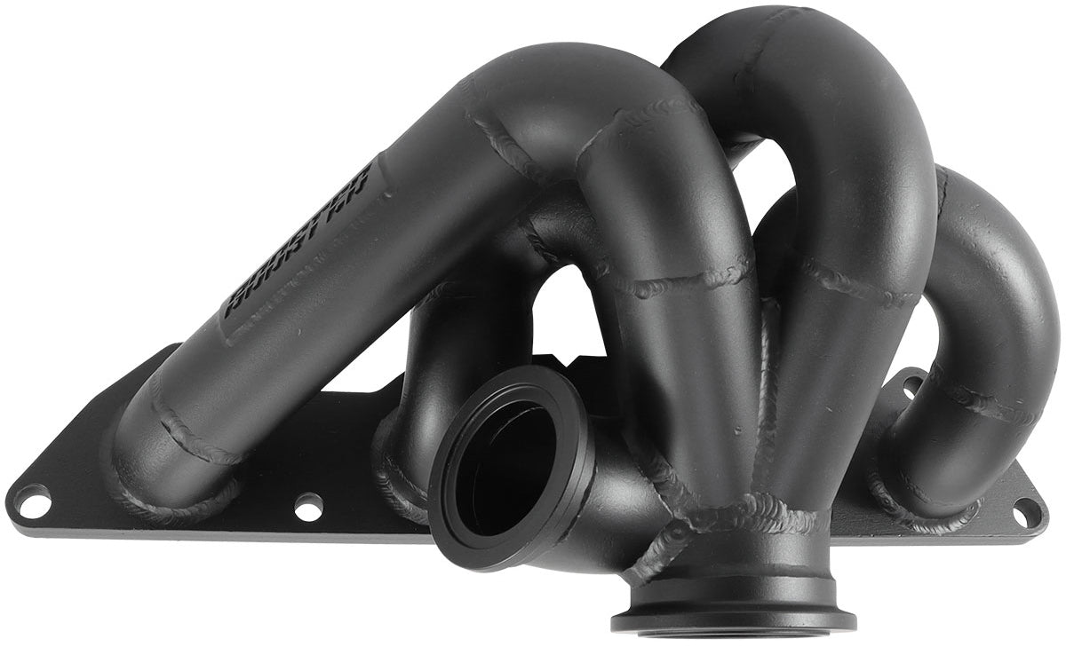 Mitsubishi EVO 4G63 V-Band Low Mount Turbo Manifold   Suits Boosted AF8080-1016 V-Band Flange, Fits Boosted 4849 up to 6862, fits 44mm External Wastegate