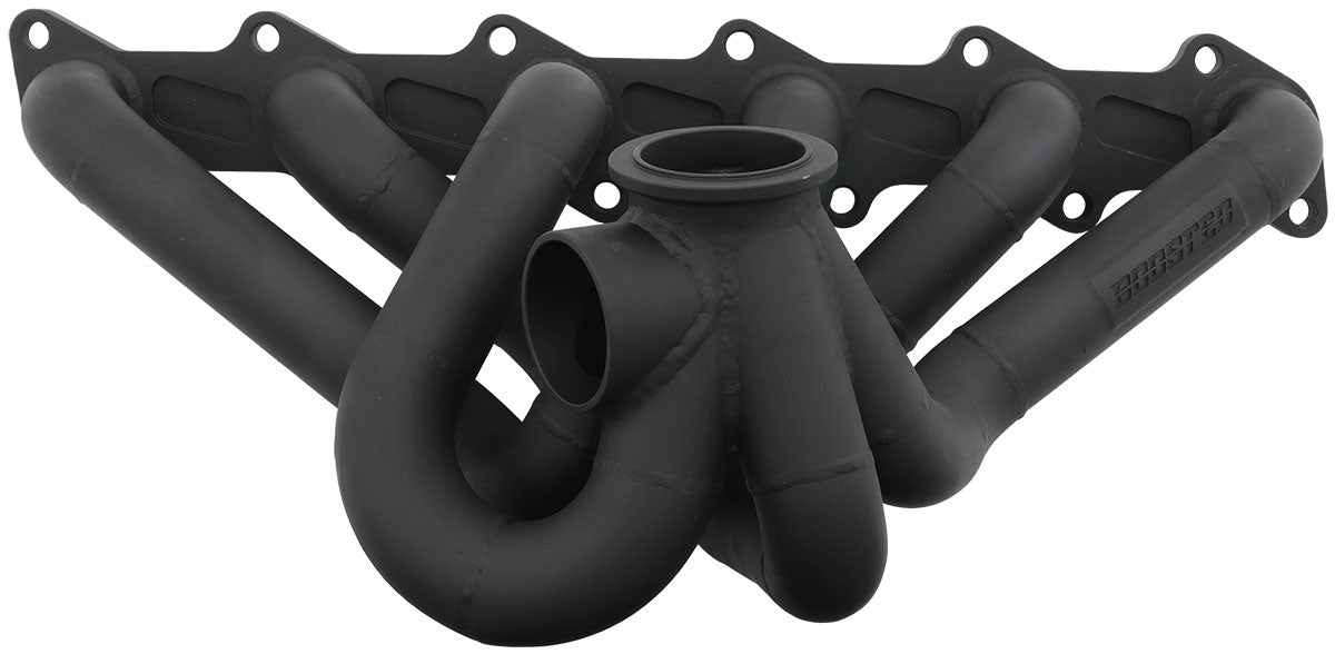 Ford Barra V-Band Turbo Manifold   Suits High Mount GT30-GT35 Turbo, with 50mm External Wastegate Flange
