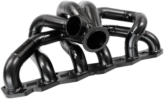 Nissan RB30 V-Band Turbo Manifold   Suits High Mount GT30-GT35 Turbo, with 50mm External Wastegate Flange