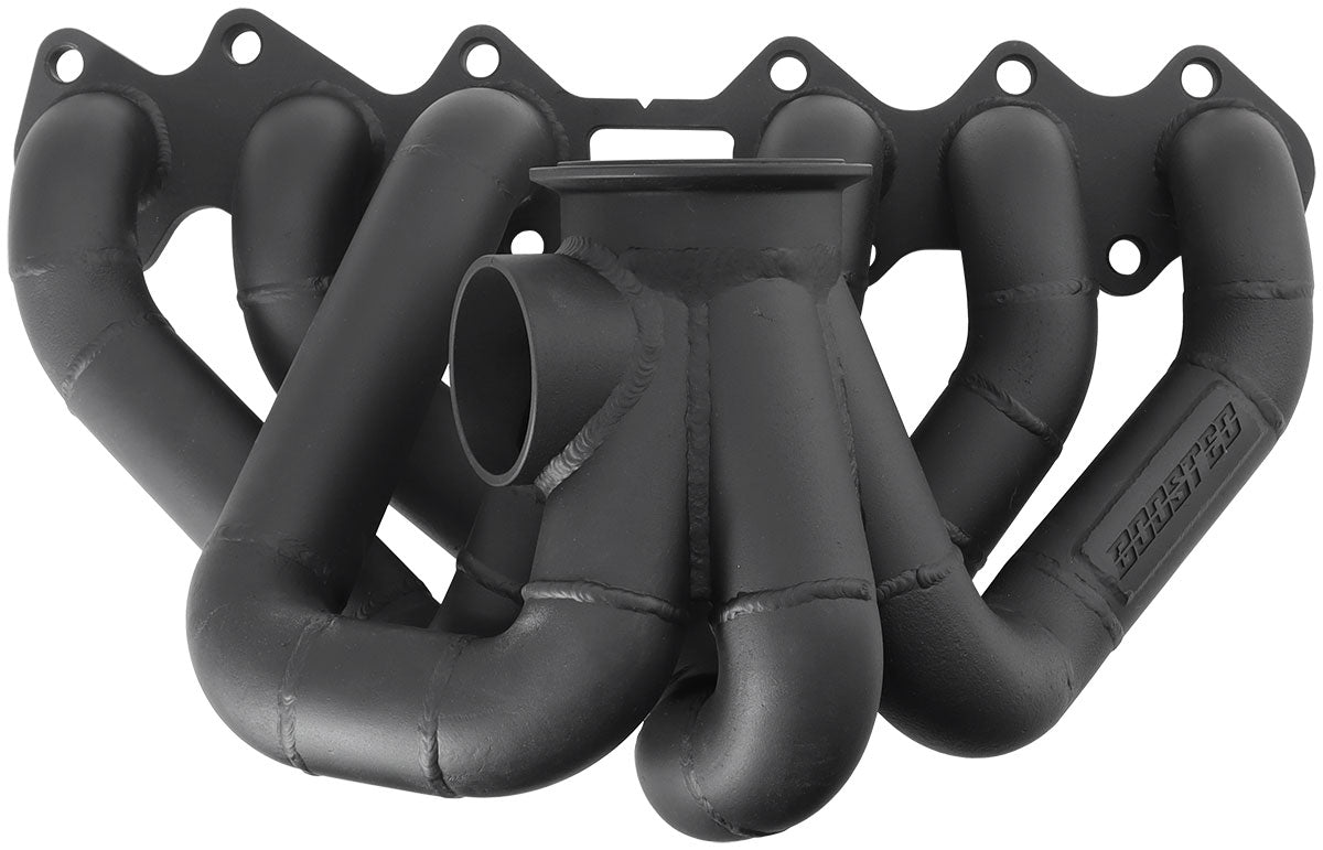 Toyota 2JZ-GTE V-Band Turbo Manifold   Suits High Mount GT40-GT45 Turbo, with 50mm External Wastegate Flange