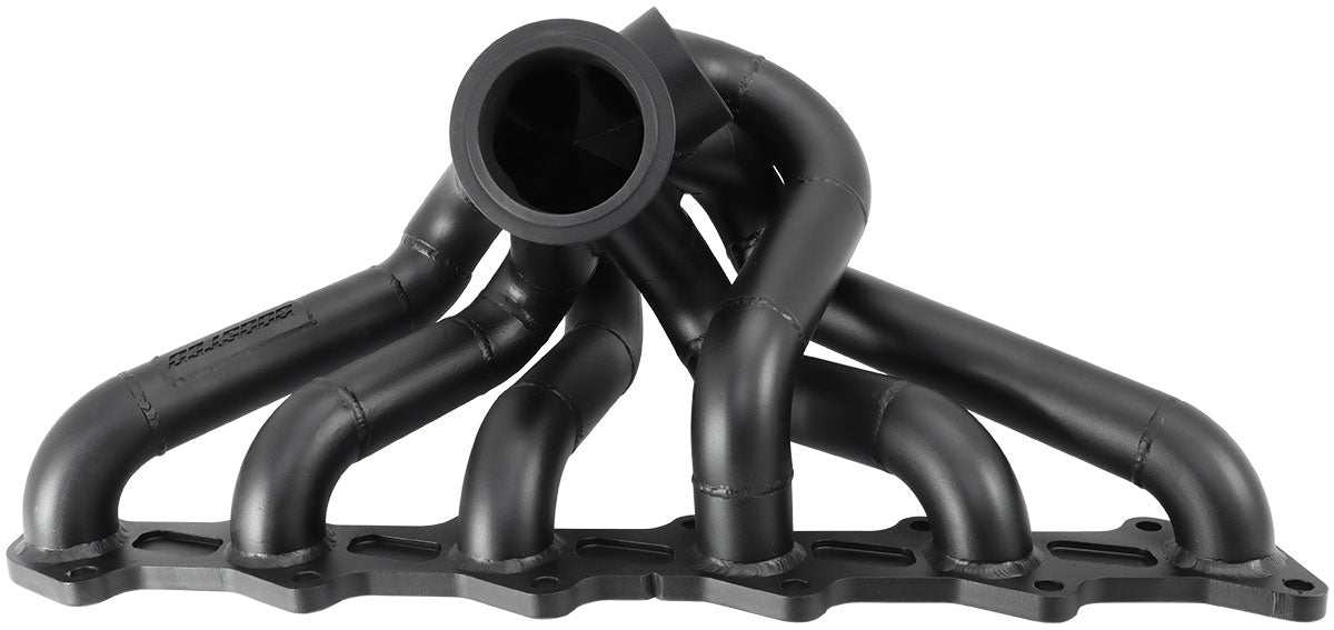 Ford Barra V-Band Turbo Manifold   Suits High Mount GT40-GT45 Turbo, with 50mm External Wastegate Flange