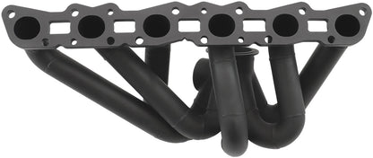 Boosted Nissan RB30 with RB26 Cylinder Head V-Band Turbo Manifold   Suits High Mount GT40-GT45 Turbo, with 50mm External Wastegate Flange