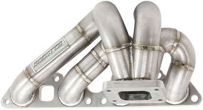 Boosted Nissan SR20 T25/T28 Stainless Steel Turbo Manifold   Suits Low Mount GT28-GT35 Turbo, with Internal Wastegate Turbochargers