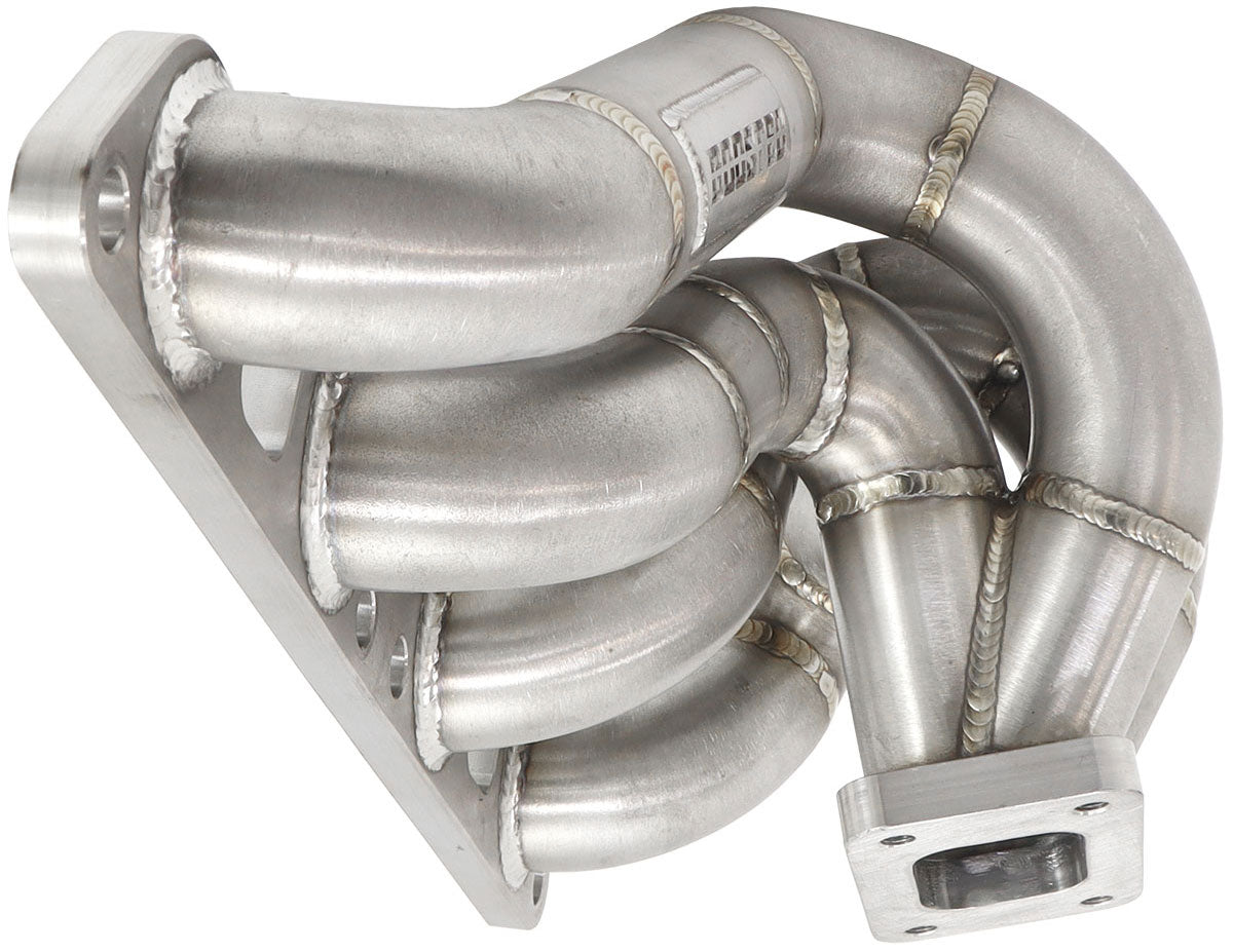 Boosted Nissan SR20 T25/T28 Stainless Steel Turbo Manifold   Suits Low Mount GT28-GT35 Turbo, with Internal Wastegate Turbochargers