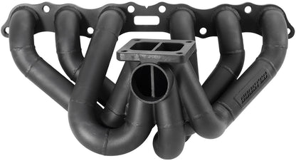 Toyota 2JZ-GE (Non Turbo) T4 Flange High Mount Turbo Manifold   Suits Boosted 6662 up toBoosted 7975 in T4 flange, with 50mm External Wastegate Flange