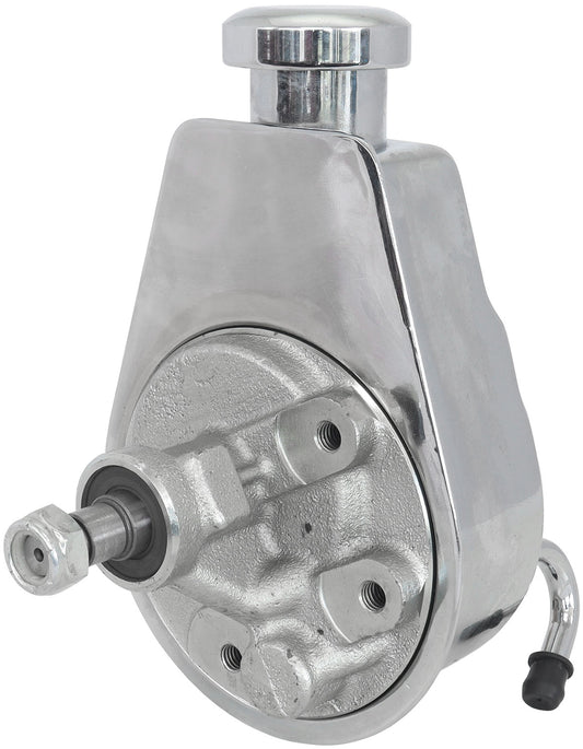 Saginaw Power SteeringPump - Chrome Finish  GM Saginaw Pump with No Pulley