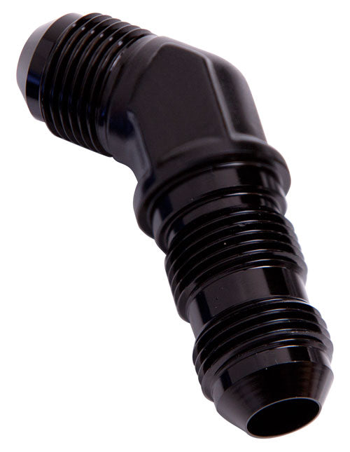 45° AN Bulkhead -10AN   Black Finish