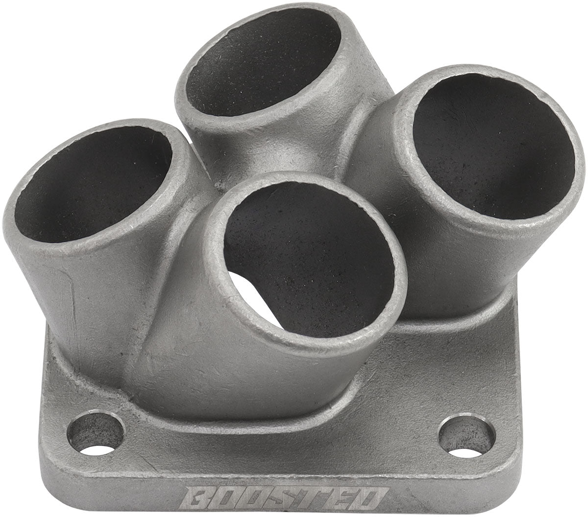 Aeroflow 4 into 1 Round Turbo Merge Collector with 1-3/4" Tube Size, Mitsubishi EVO 10 4B11 Factory OEM 4 Bolt Flange  No Wastegate Hole, One Piece Cast 304
