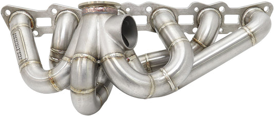 Boosted Nissan RB20, RB25 & RB26 V-Band Stainless Steel Turbo Manifold   Suits Boosted AF8080-1016 V-Band Flange, Fits Boosted 4849 up to 6862, fits 50mm External Wastegate