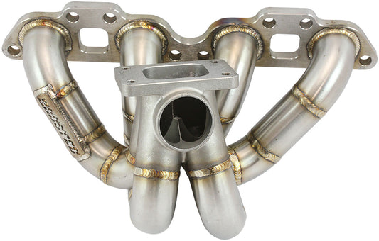 Nissan SR20 T3 Turbo Stainless Steel Manifold   Suits High Mount GT30-GT35 Turbo, with 44mm External Wastegate Flange