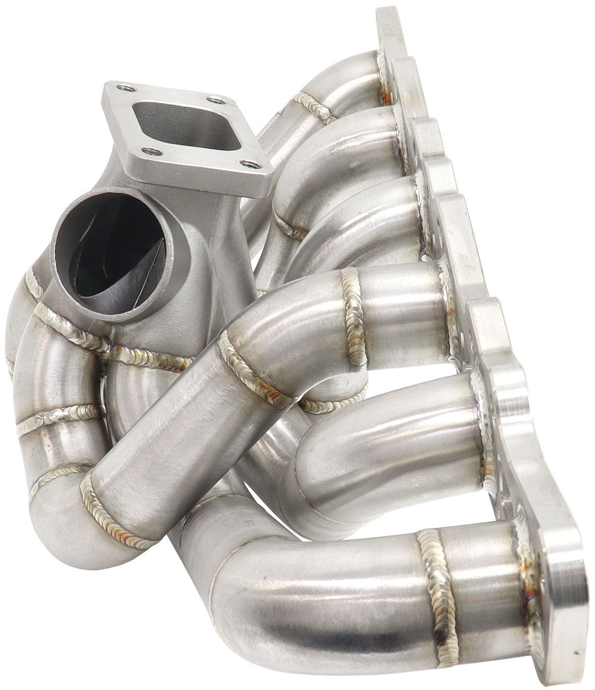 Nissan RB20, RB25 & RB26 T3 Turbo Stainless Steel Manifold   Suits High Mount GT30-GT35 Turbo, with 50mm External Wastegate Flange