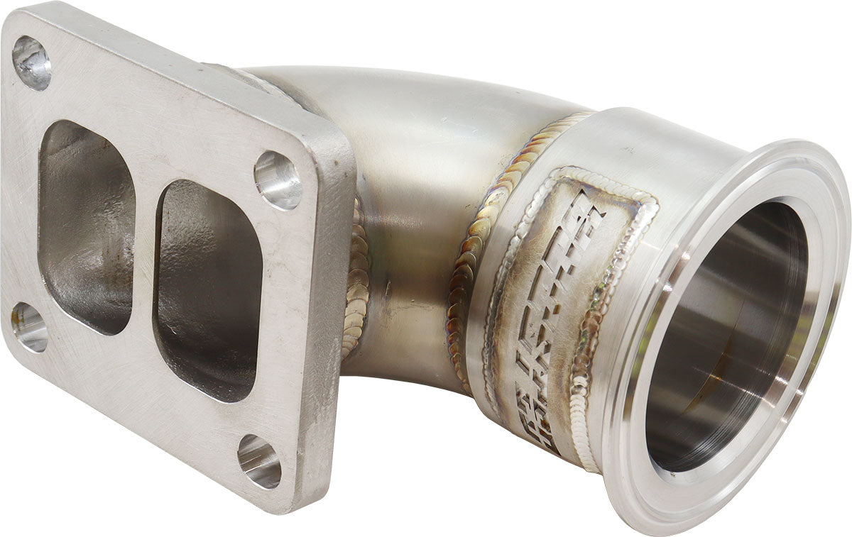Boosted GM LS T4 Straight Mount Adapter Stainless Steel Turbo Manifold  Suits Single GM LS Turbo Manifold